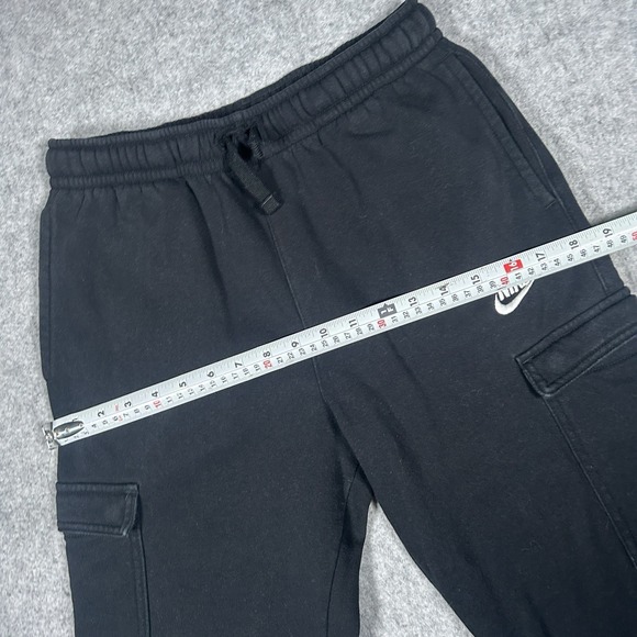 Nike Sweatpants Women's Size XL Black Loungewear Drawstring Side Swoosh Logo - Picture 5 of 16